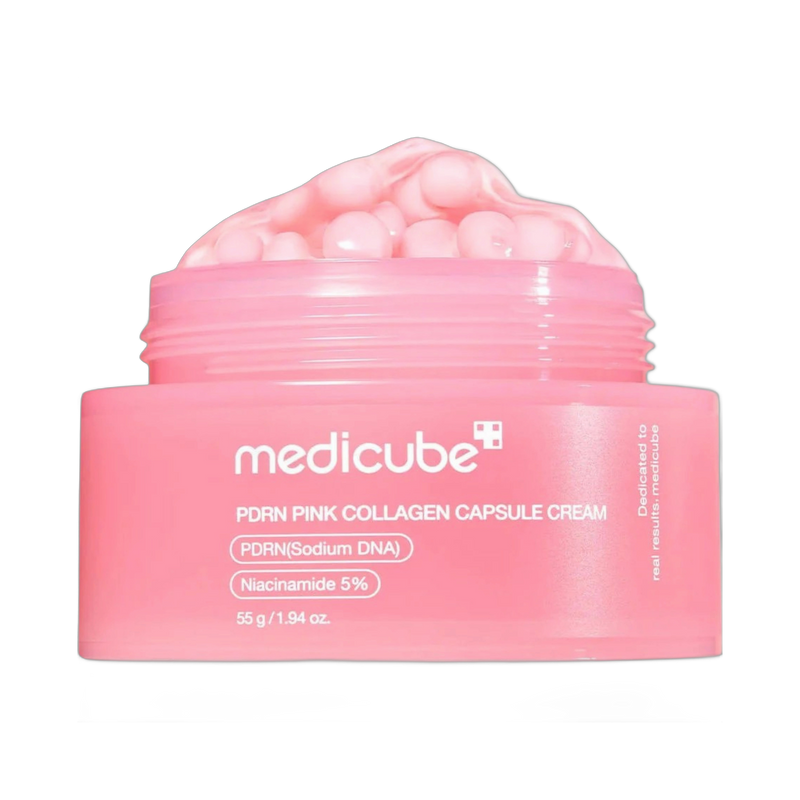 Medicube Pink Collagen Capsule Cream hero shot