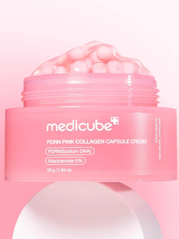 Medicube Pink Collagen Capsule Cream — Firming & Plumping K-Beauty Moisturiser