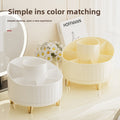Rotating Makeup Brush Organiser | Dustproof Storage