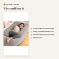 Ergonomic Pregnancy Pillow — features