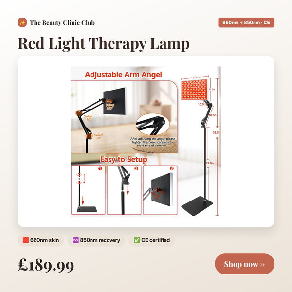 Red Light Therapy Lamp