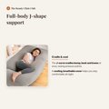 Ergonomic Pregnancy Pillow — how it works