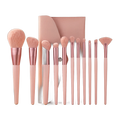 Pink Heart Makeup Brush Set hero shot