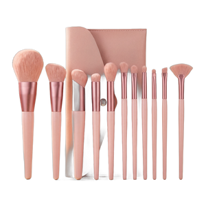 Pink Herz Make-up Pinsel Set | Weiches Profi-Kit