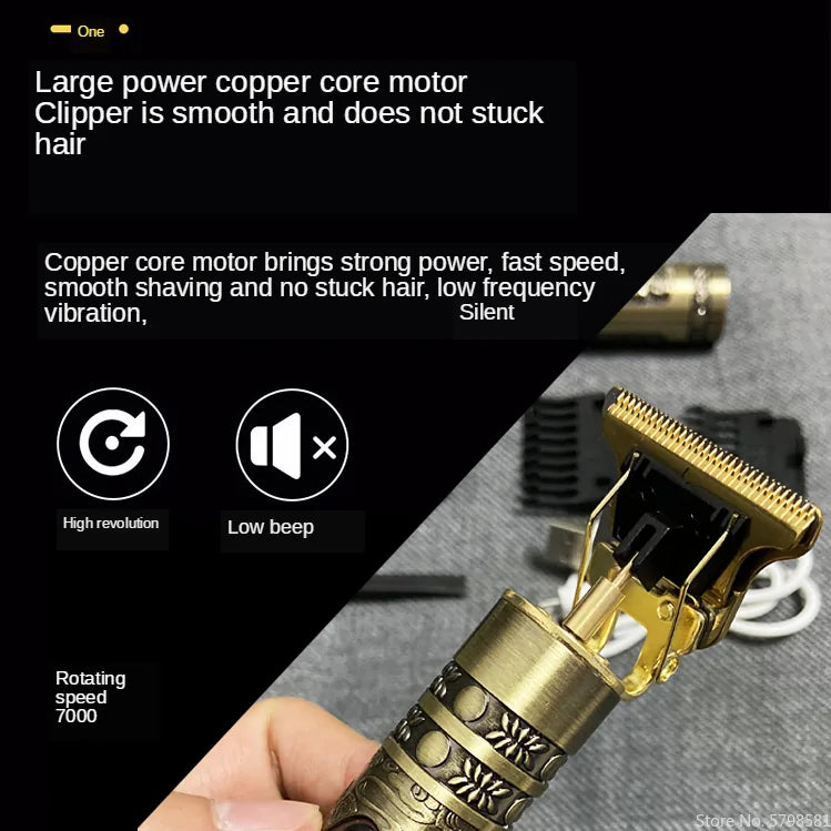 Cordless Professional Hair Cutting Machine