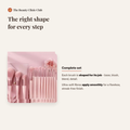 Pink Heart Makeup Brush Set